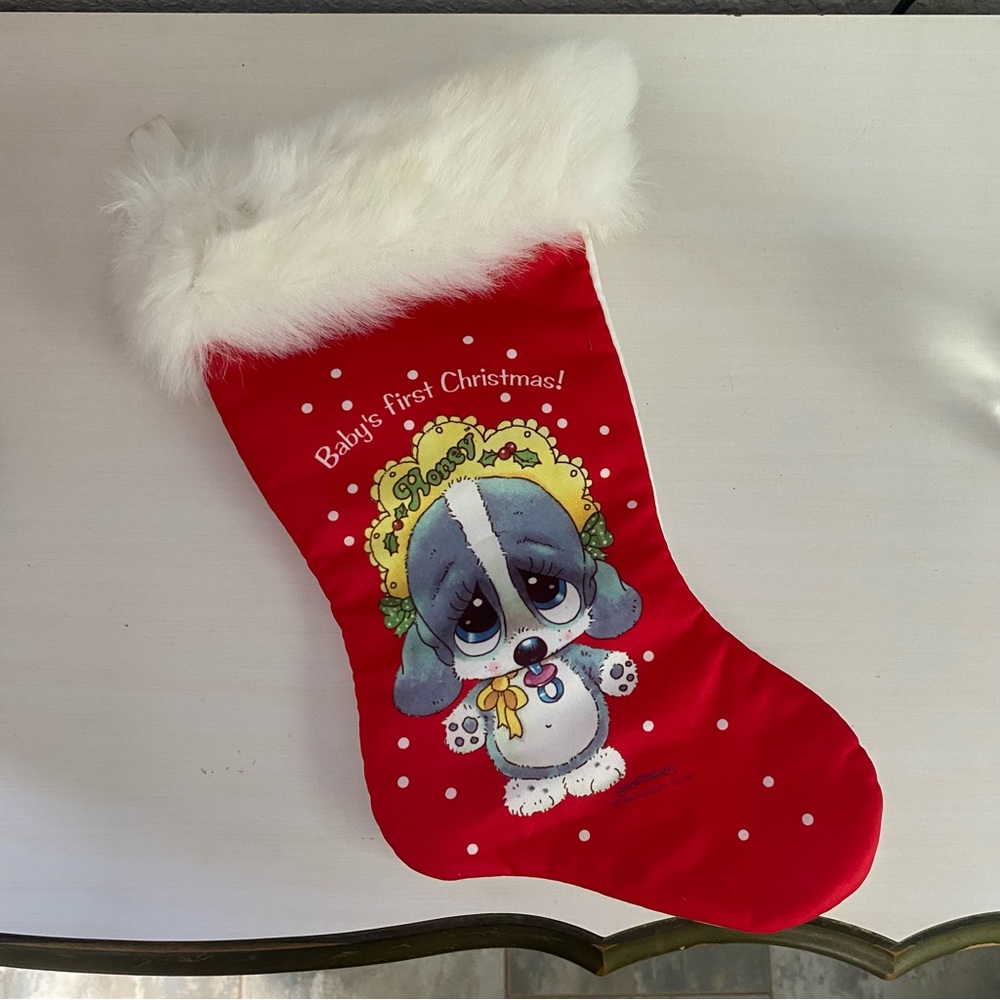 Vintage Christmas Stocking